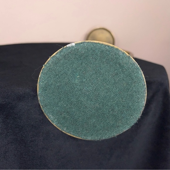 Vintage 90s Celestial Brass Moon Candlestick Goth Retro 14” Height - Picture 11 of 13